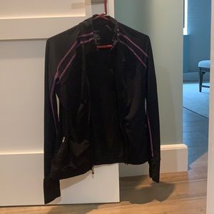 Black Athletic Zip Up
